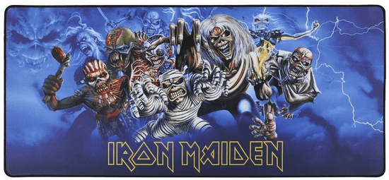 Subsonic Iron Maiden Gaming Mousa Pad XXL (SA5589-IM1), modrá