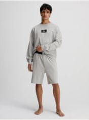 Calvin Klein Mikiny bez kapuce pre mužov Calvin Klein Underwear - svetlosivá XS