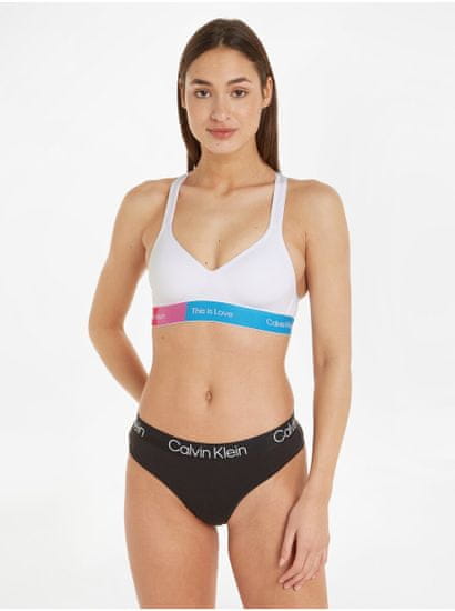 Calvin Klein Biela dámska podprsenka Calvin Klein Underwear