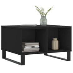 Vidaxl Konferenčný stolík čierny 60x50x36,5 cm spracované drevo