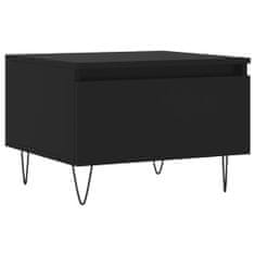 Vidaxl Konferenčný stolík čierny 50x46x35 cm kompozitné drevo