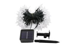 CoolCeny Dekoratívna vonkajšia solárna reťaz so 40 LED – Lights Star - Biela