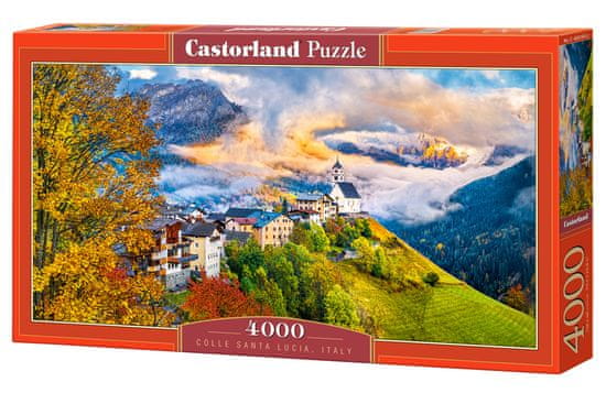 Castorland puzzle Colle Santa Lucia Taliansko 4000 dielikov