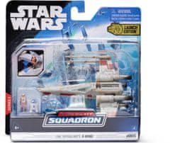 Star Wars Micro Galaxy Squadron s 13 cm českou figúrkou - X-Wing (Red Five) + Luke Skywalker a R2-D2