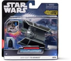 Star Wars Micro Galaxy Squadron 13 cm figúrkou vozidla - TIE Advanced + Darth Vader