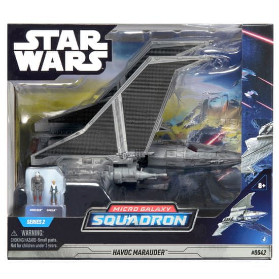 Star Wars Squadron Micro Galaxy Squadron s 20 cm figúrkou vozidla - Havoc Marauder
