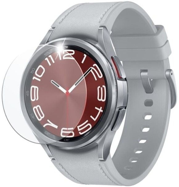 FIXED Ochranné tvrdené sklo pre smartwatch Samsung Galaxy Watch 6 Classic (43 mm), 2 ks v balení, číre, FIXGW-1208
