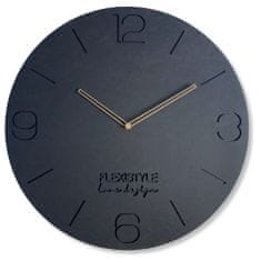 Flexistyle Nástenné ekologické hodiny Eko 3 z210c 1-dx, 50 cm