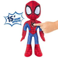Spiderman Obľúbená Spidey hovoriaca plyšová figúrka 40 cm