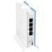 Mikrotik RouterBOARD RB941-2nD-TC, hAP-Lite, 650MHz CPU, 32MB RAM, 4xLAN, 2.4GHz 802b/g/n, ROS L4, case, PSU
