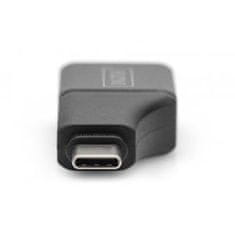 Digitus Adaptér USB-Type-C, USB-C na HDMI typu A, 4K @ 30HZ 4K @ 30Hz, hliník - púzdro, čierna