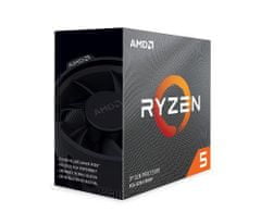 AMD Ryzen 5 6C/12T 3600 (3.6GHz, 35MB, 65W, AM4) box + Wraith Stealth cooler