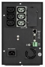 EATON UPS 5P 850i, Line-interaktívna, Tower, 850VA/600W, výstup 6x IEC C13, USB, displej, sínus