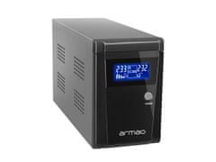 Armac UPS OFFICE 1500 LCD 3 SCHUKO OUTLETS 230 V METAL CASE