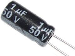 HADEX 1u/50V 105°C 4x7x2mm, elektrolyt.kondenzátor radiálny