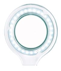 PROMED LED Stolná lampa s lupou LTM-30 biela