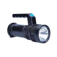 Solight LED ručné nabíjacie svietidlo s bočným svetlom, 150+100lm, Li-Ion