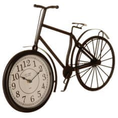 ModernHome Vintage stolové hodiny v tvare bicykla
