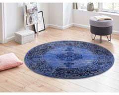 Hanse Home Kusový koberec Gloria 105517 Jeans kruh 160x160 (priemer) kruh