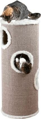 Trixie Škrabací válec pro kočky TOWER EDOARDO šedo/krémový 100 cm