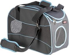 Trixie Transportní taška Alison, 20x29x43cm, šedá/modrá (max. 8kg)