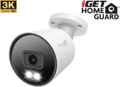 iGET iGET HGPRO858 - CCTV 3K kamera, SMART detekce, IP66, zvuk, IR noční přísvit 40m, LED přísvit 30m
