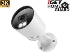 iGET iGET HGPRO858 - CCTV 3K kamera, SMART detekce, IP66, zvuk, IR noční přísvit 40m, LED přísvit 30m