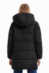 Desigual  Dámska bunda Abrigo acolchado Čierna XL Zimná bunda
