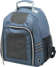Trixie Transportní batoh DAN, 34 x 44 x 26 cm, modrá (max. 8kg) - DOPRODEJ