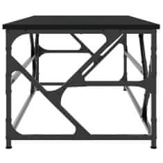 Vidaxl Konferenčný stolík čierny 100x50x40 cm spracované drevo