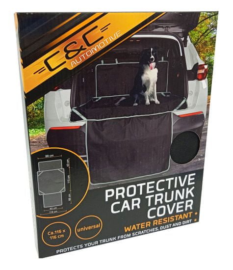 EXCELLENT Vodotesný ochranný kryt na auto pre psov 115x116 cm