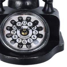ModernHome Stojace hodiny vo vintage štýle Telefón