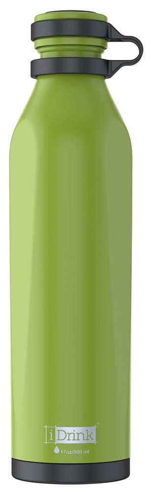 I-Drink Trojvrstvová termo fľaša B-EVO, vzor Lime Boccioni