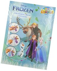 Disney Disney Maxi Omaľovánky s nálepkami - Frozen