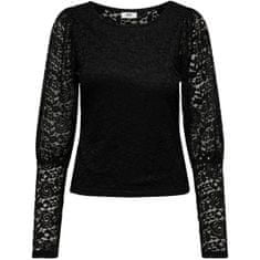 Jacqueline de Yong Dámske tričko JDYKIMMIE Regular Fit 15301803 Black (Veľkosť L)