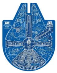 Star Wars Millennium Falcon 1000 dielikov