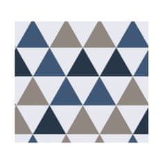 Home Elements Obliečka na vankúš 40x40 cm, mikroplyš trojuholníky