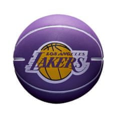 Wilson Lopty basketball fialová Nba Dribbler Los Angeles Lakers Mini
