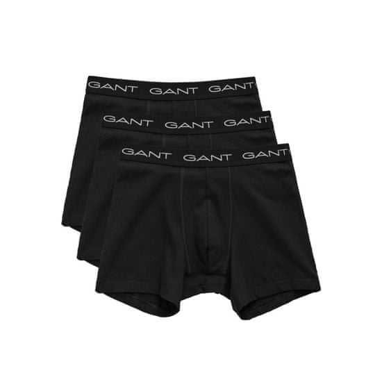 Gant 3PACK pánske boxerky čierné (900013004-005)