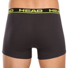 Head 5PACK pánske boxerky sivé (701203974 020) - veľkosť M