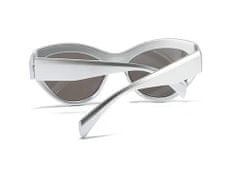 VeyRey slnečné okuliare Gimphrailius Steampunk Šedá sklíčka biela Universal