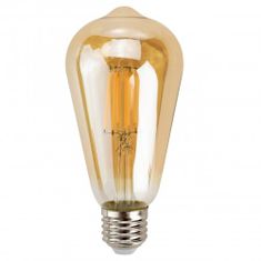 Vergionic  7549 Dekoratívna LED žiarovka 6W, E27, 2700K, teplá jantárová