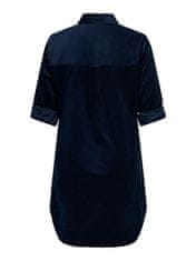 Only Carmakoma Dámske šaty CARWINI Regular Fit 15307142 Dress Blues (Veľkosť 3XL)