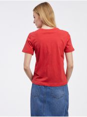 ONLY Červené dámske vianočné tričko ONLY Disney XL