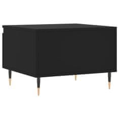 Vidaxl Konferenčný stolík čierny 50x46x35 cm kompozitné drevo