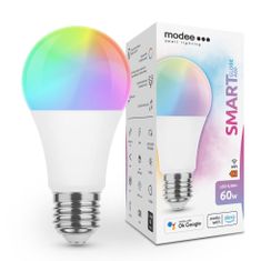 Modee Lighting LED SMART žiarovka E27 A60 9,4W RGB 806lm