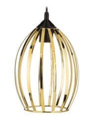 ModernHome ParisChic 20 cm zlatá závesná lampa