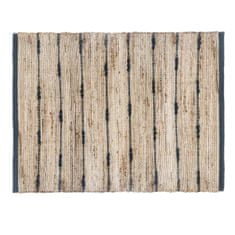 ModernHome Jutový koberec 60x90 cm Blue Stripe