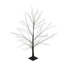 ModernHome Vianočný stromček čierny 480 viedol 120 cm