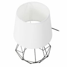 ModernHome Diamantové stolové nočné svetlo čierna biela